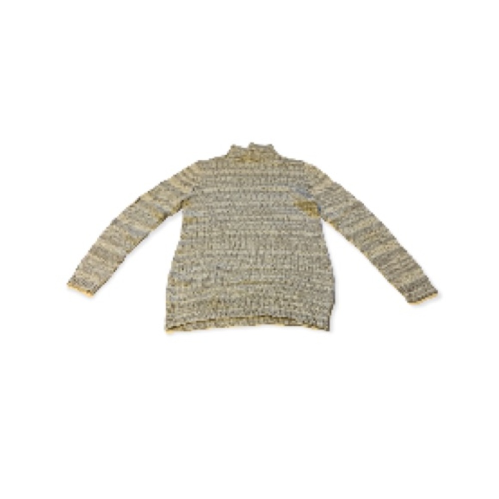 Anthropologie Moth Grey Striped Sweater - Women’s Size Large